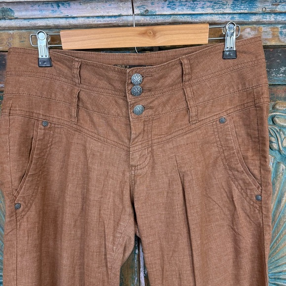 Prana Lisbeth Capri hemp pants - Picture 2 of 5